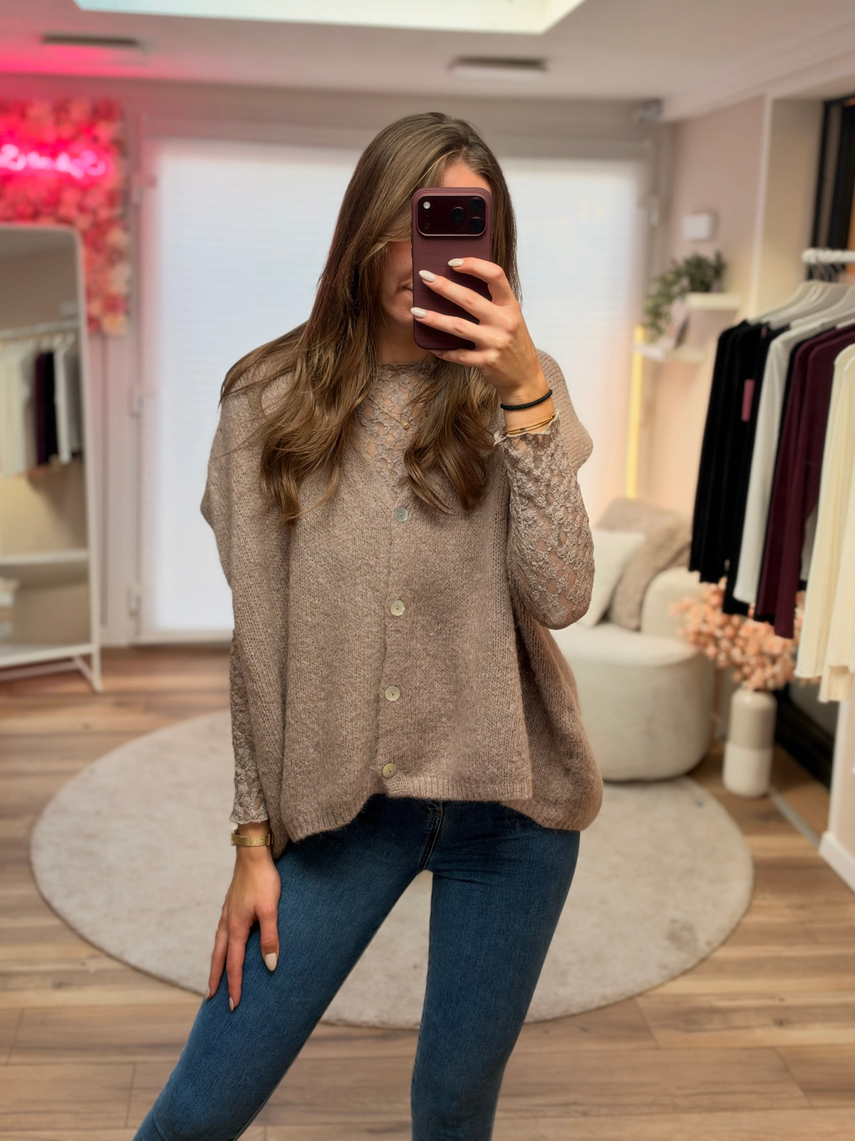 Oversize-Strickweste „Daniela“