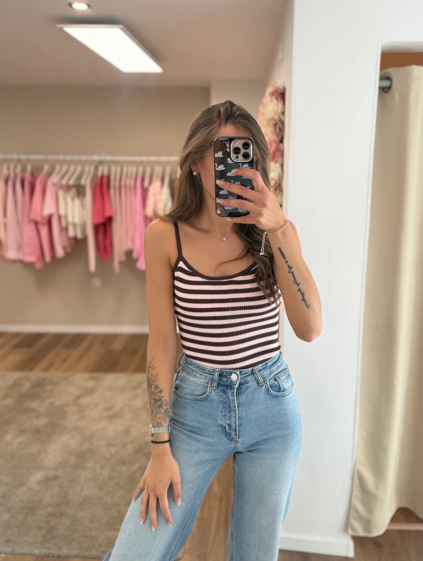 Mocha Stripe Body