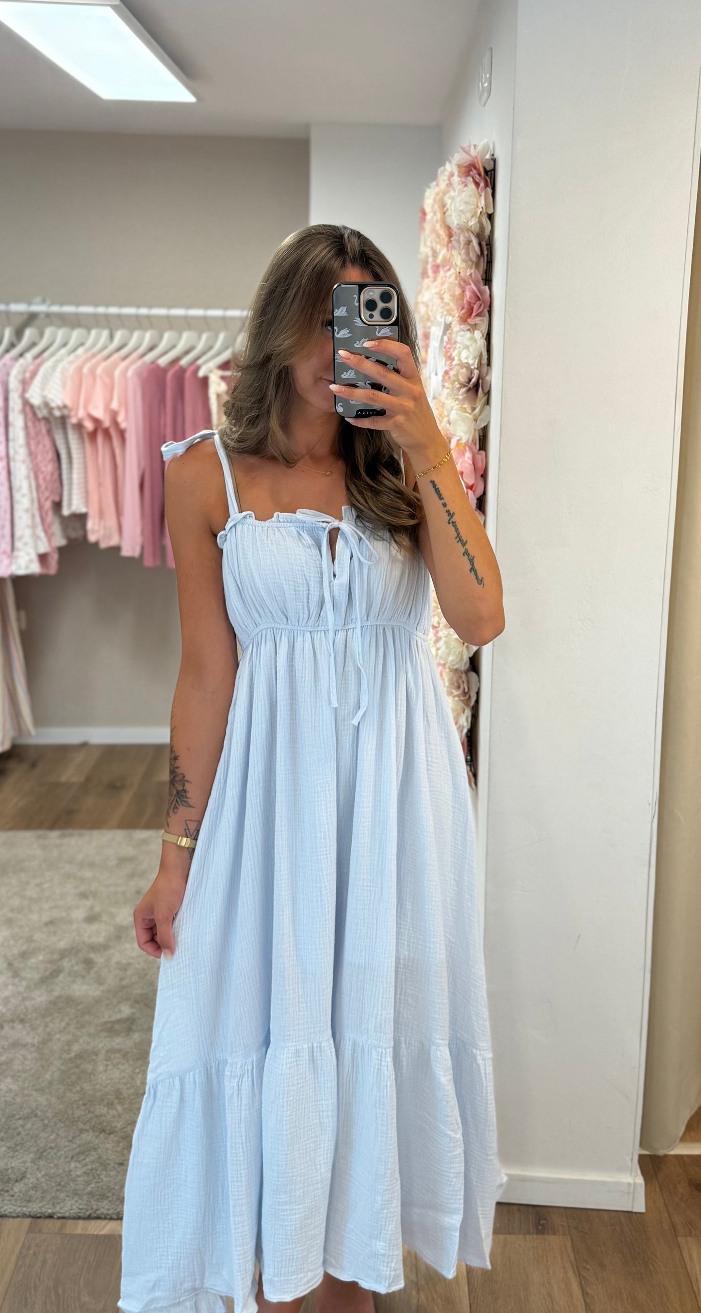 Kleid „ babyblau“