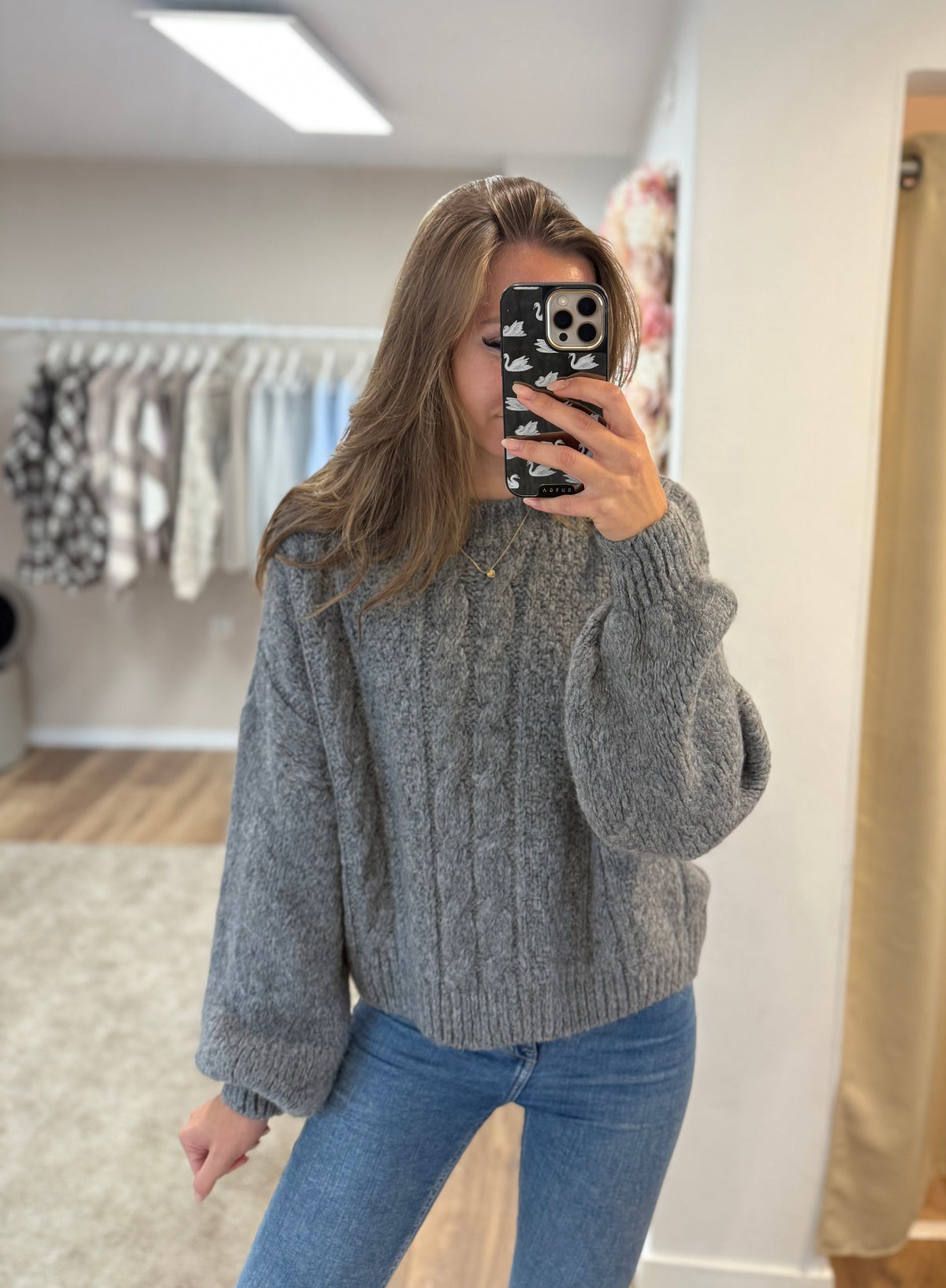 Zopfstrickpullover „Malia“