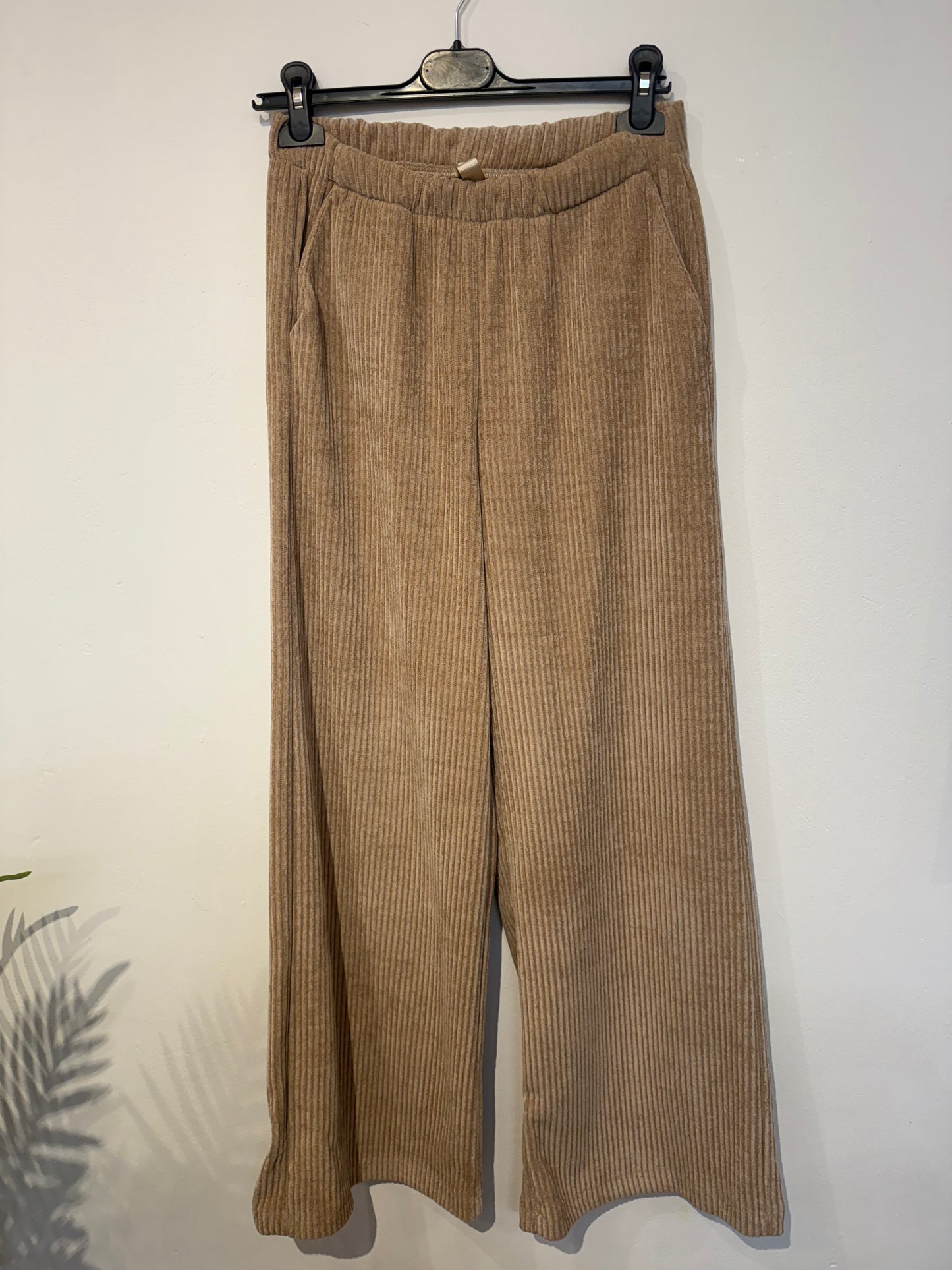 Cordhose beige
