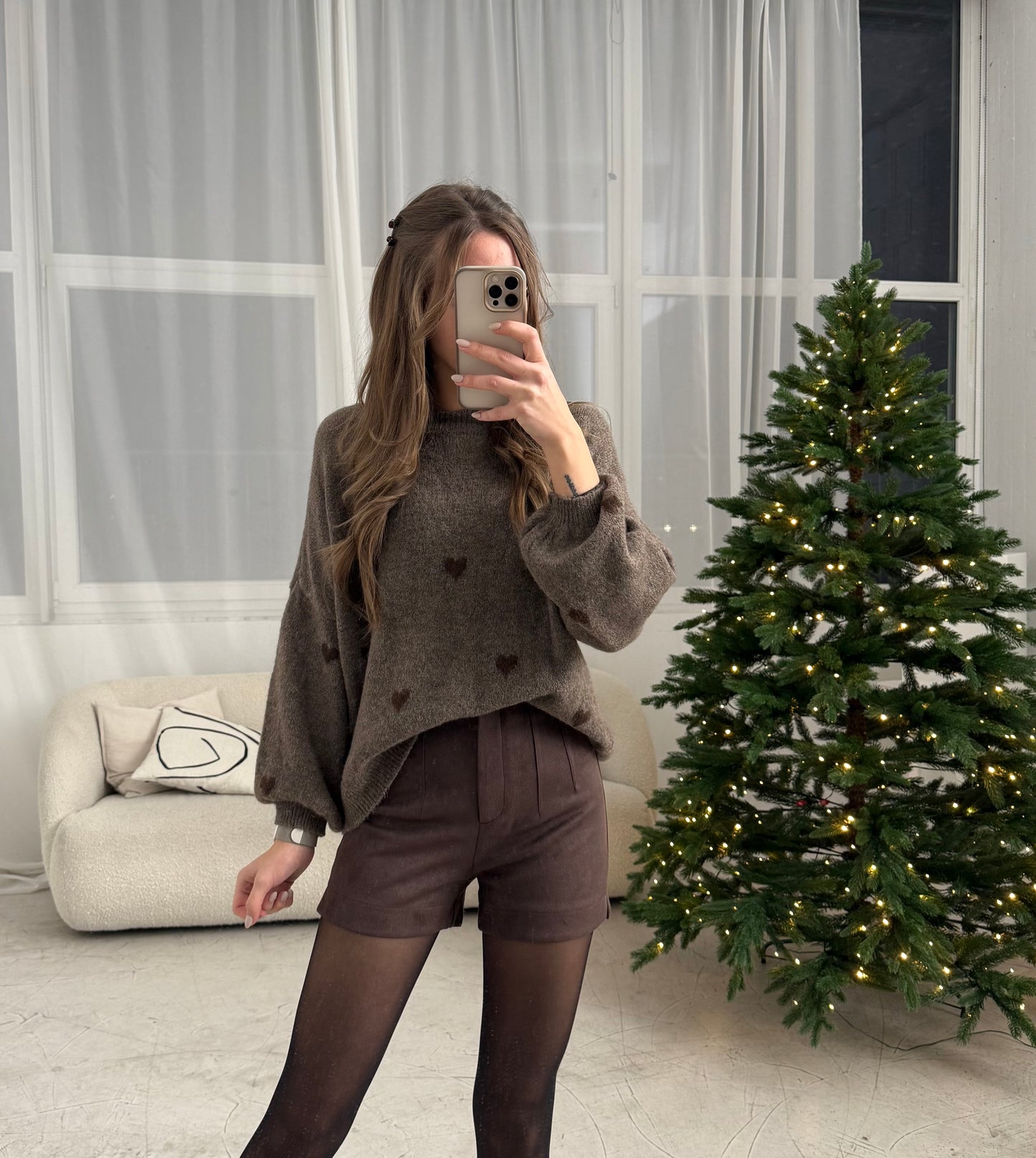 Pullover „Brown Heart“