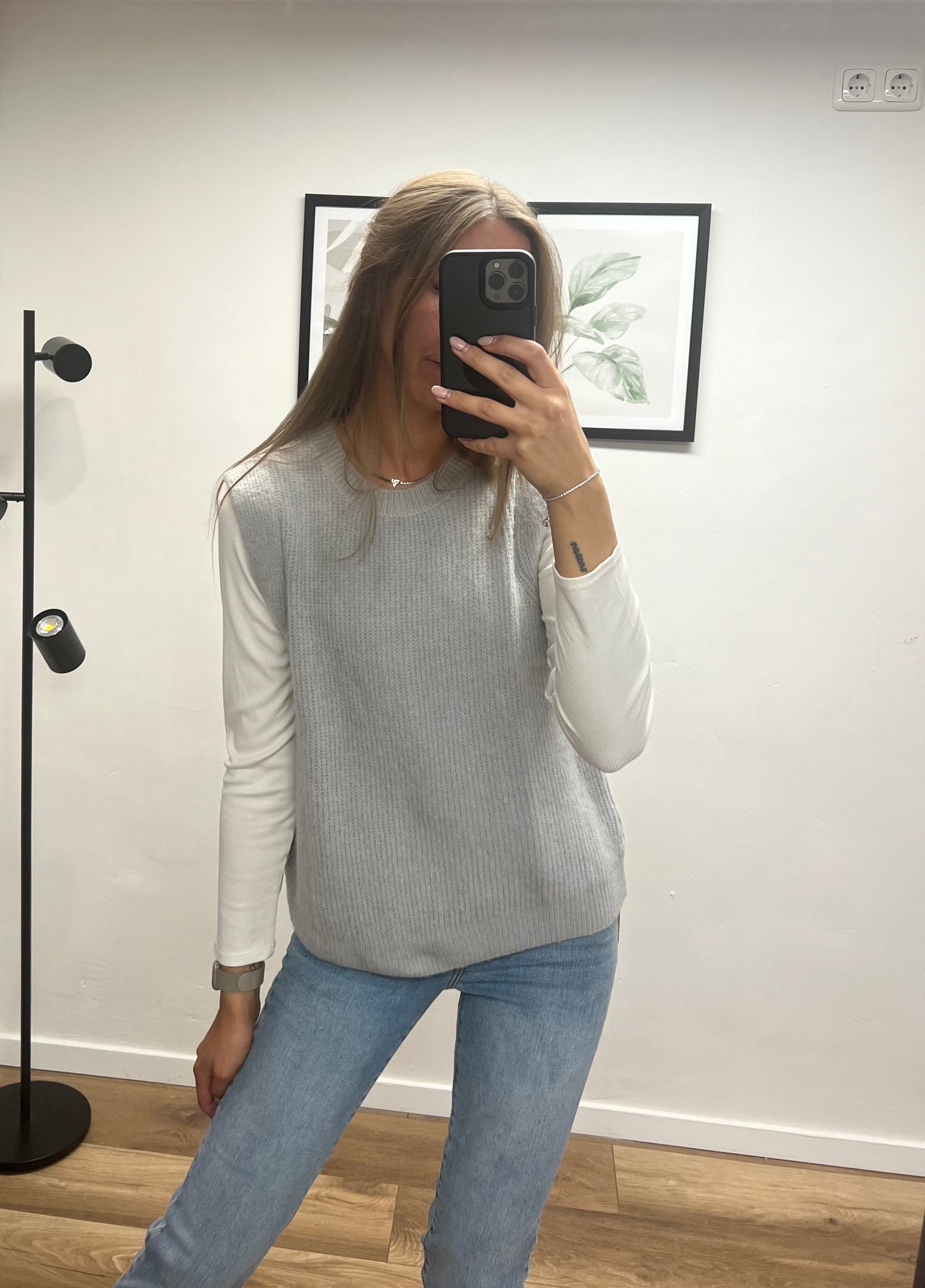 Strickshirt „chic“
