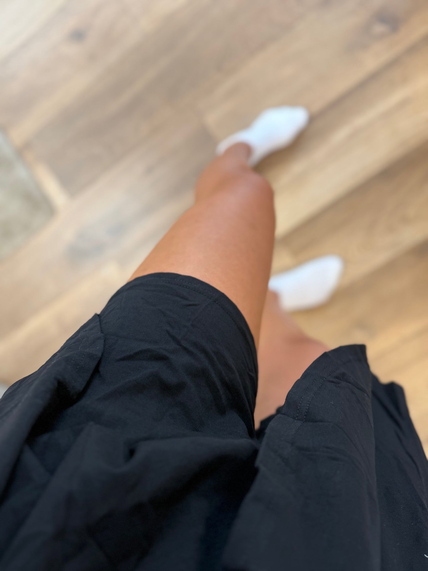 Noir Minirock (mit intergrierter Shorts)