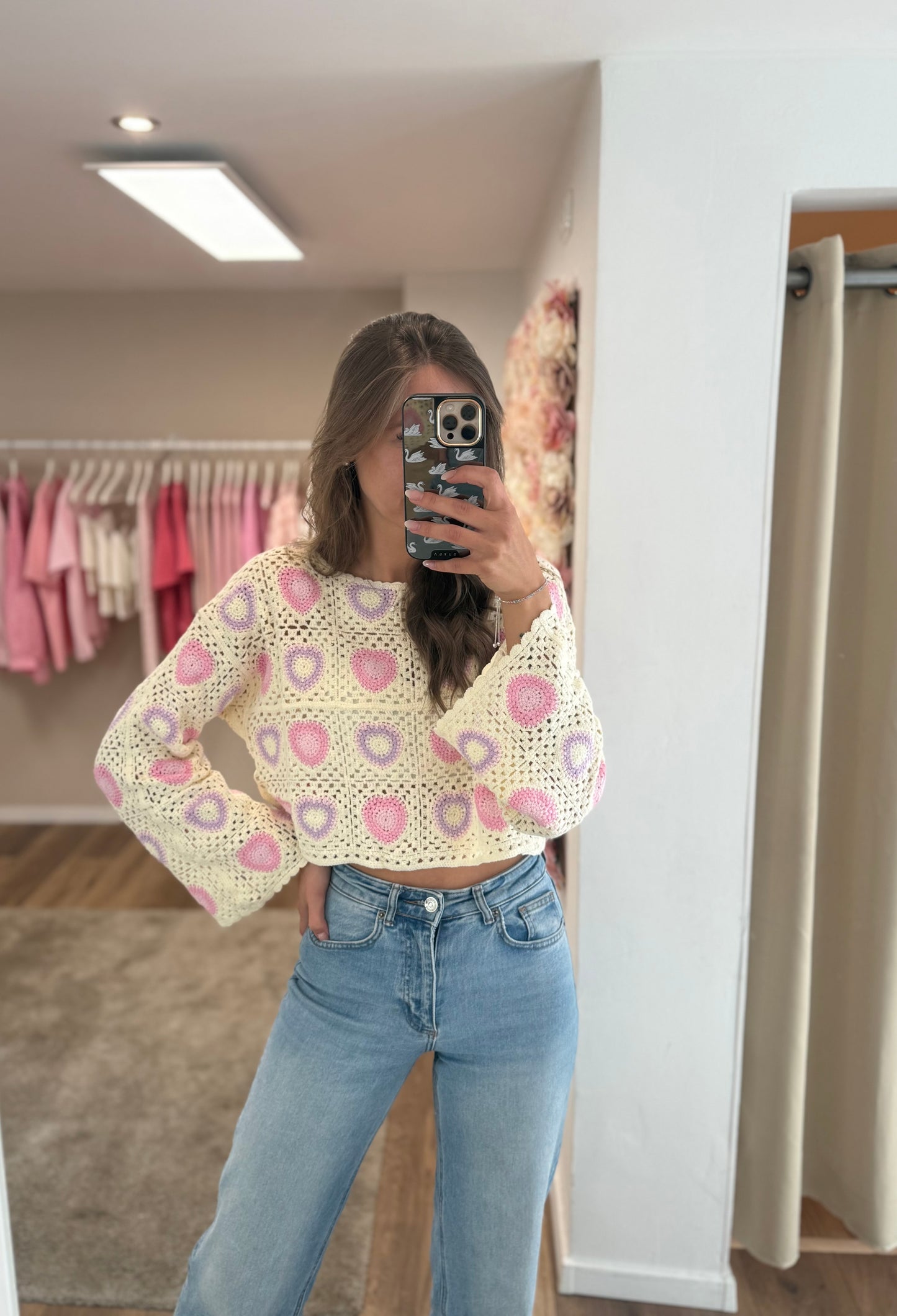 Sweetheart Crochet Top