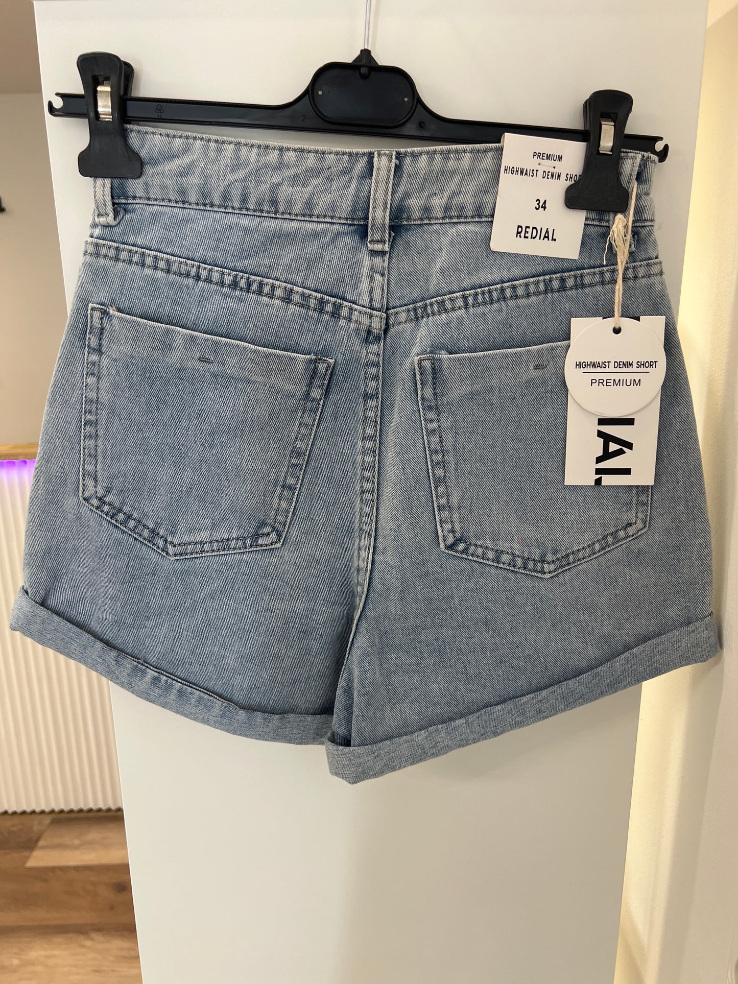 Jeans Shorts hellblau