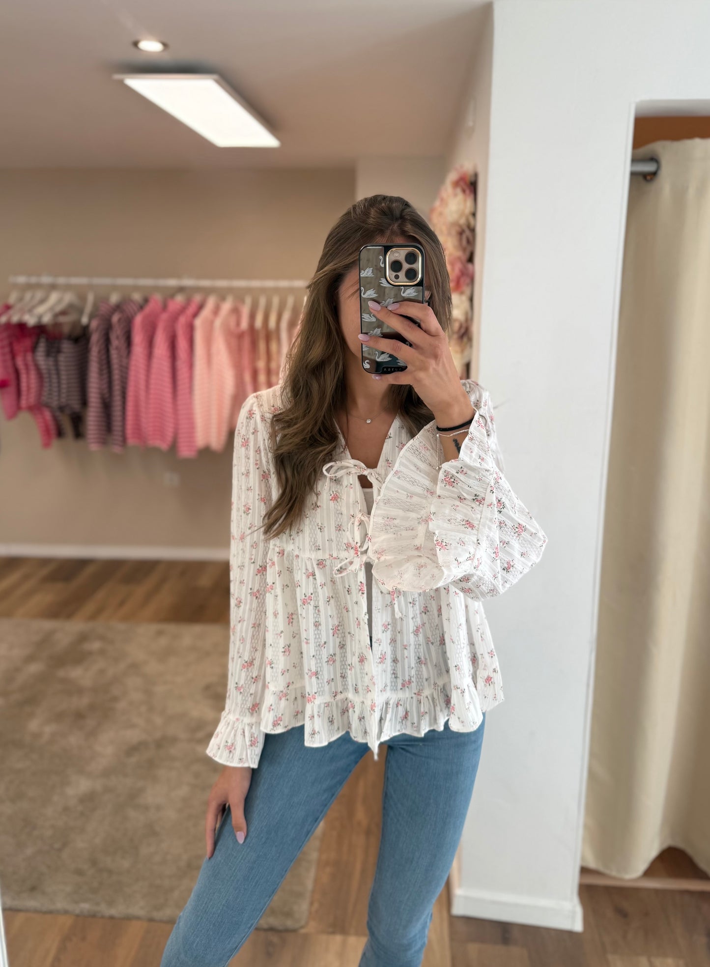 Romantic Bloom Bluse