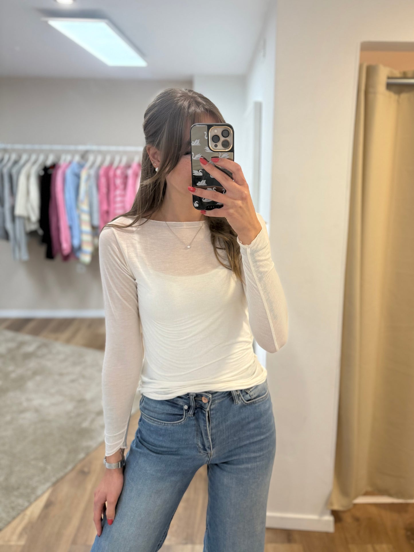 Longsleeve „Creme“
