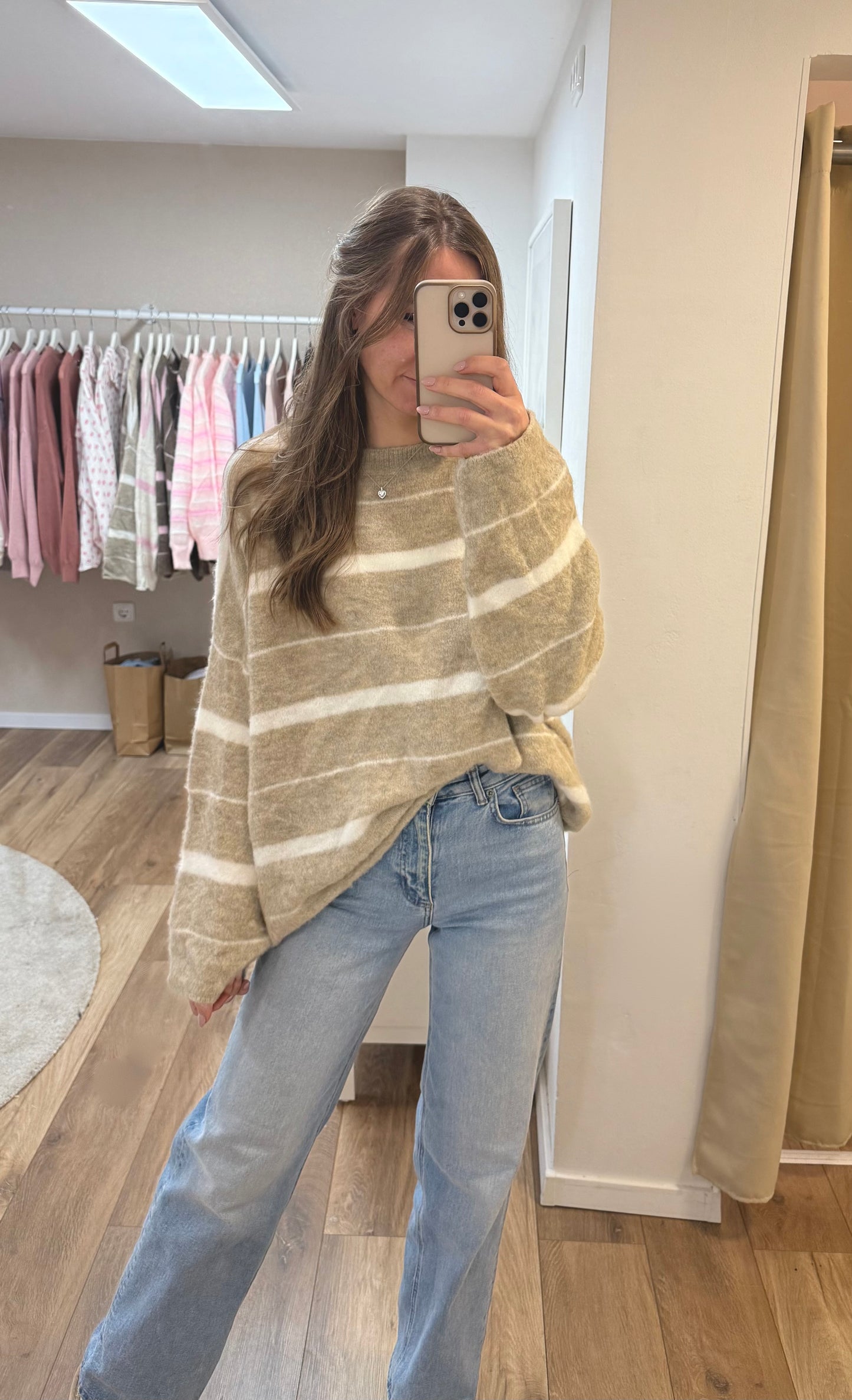 Pullover „Lola“ beige