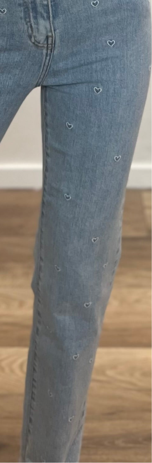 Jeanshose „Heartbeat“