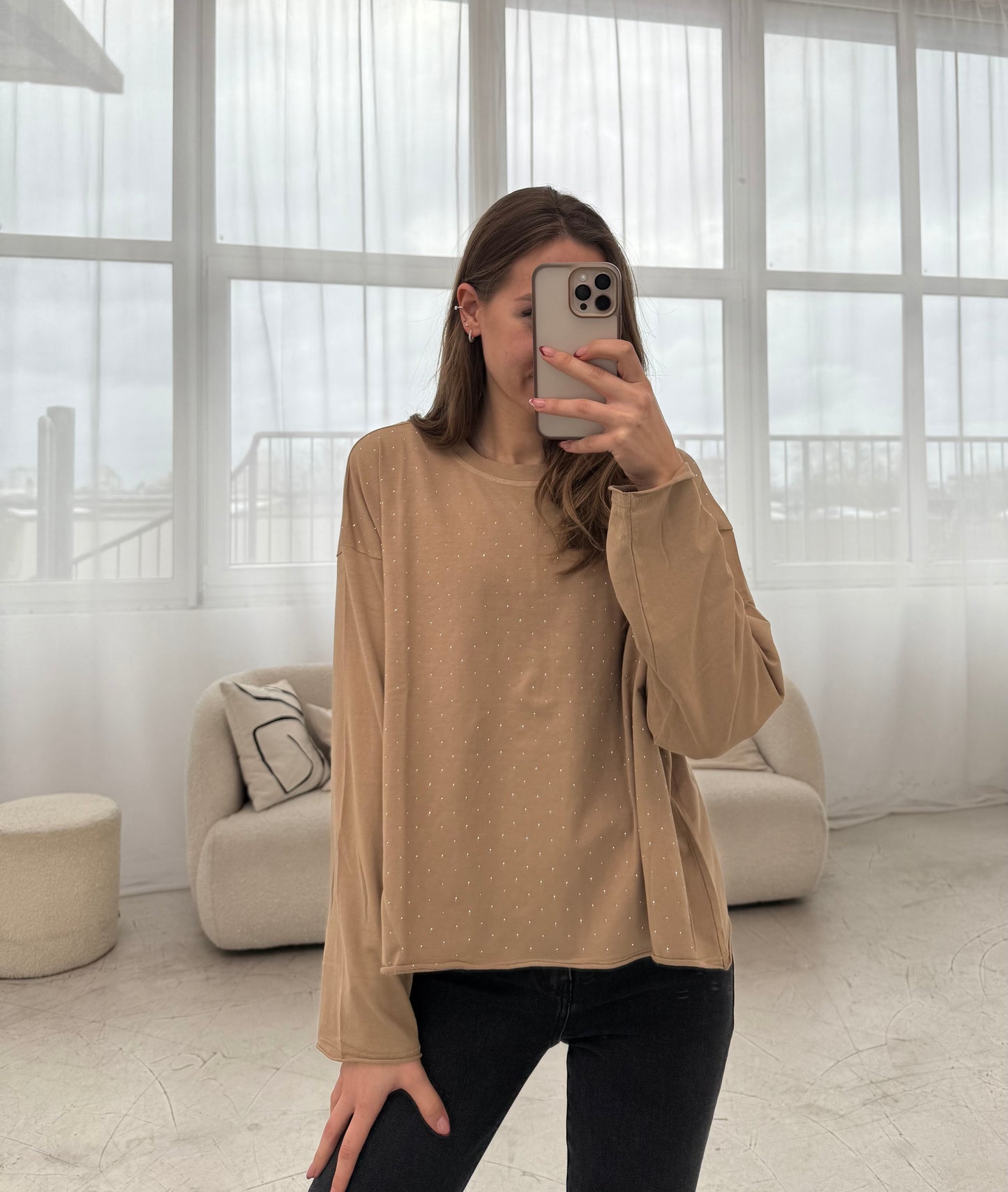 Shirt coffee „Glitzer“