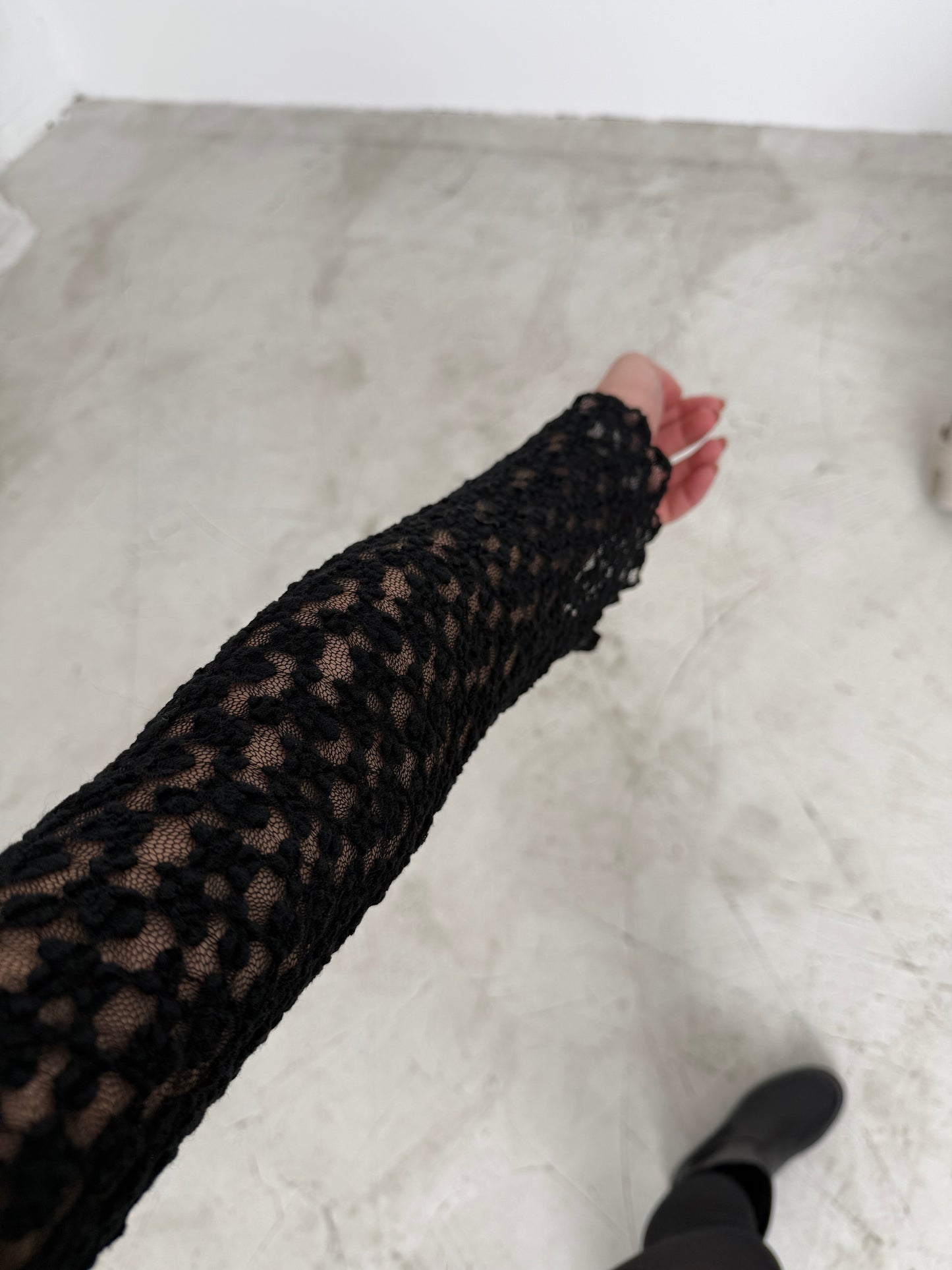 Shirt „Muster“ schwarz