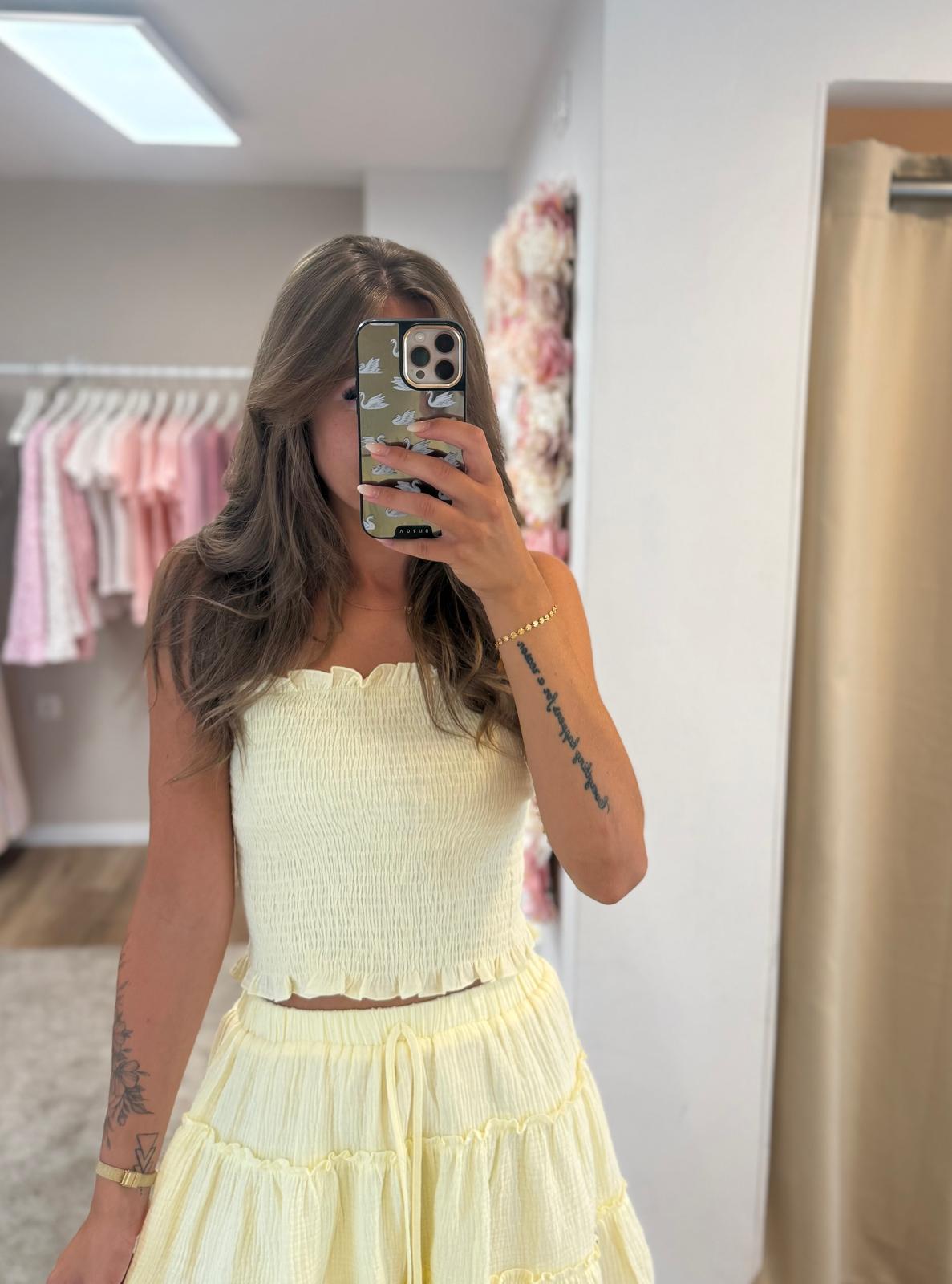Bandeau Top Musselin