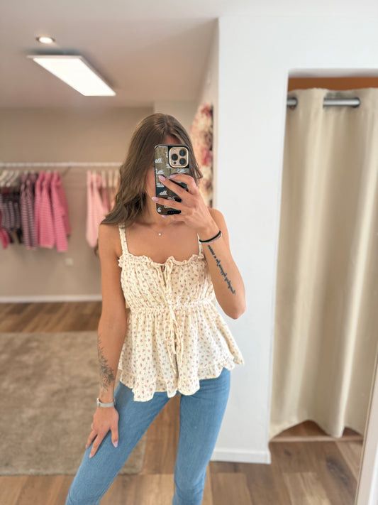 Vanilla Bloom Top