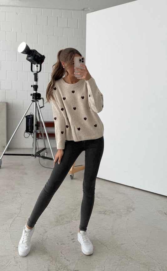 Pullover „Black Heart“