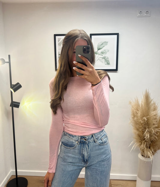 Longshirt ,,Easy“ Rosa