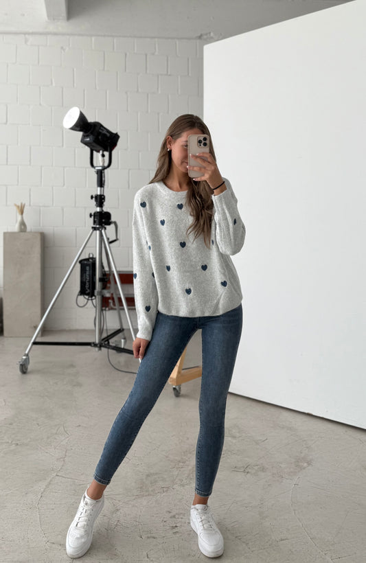 Pullover „Blue Heart“