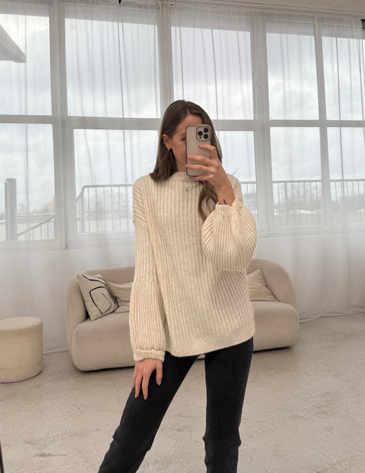 Pullover „Leyla“ Creme