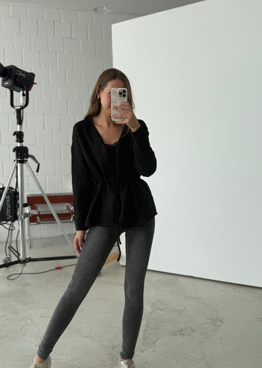 Cardigan „cozy Sweet“ schwarz