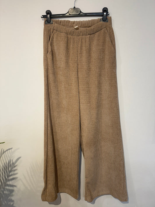 Cordhose beige
