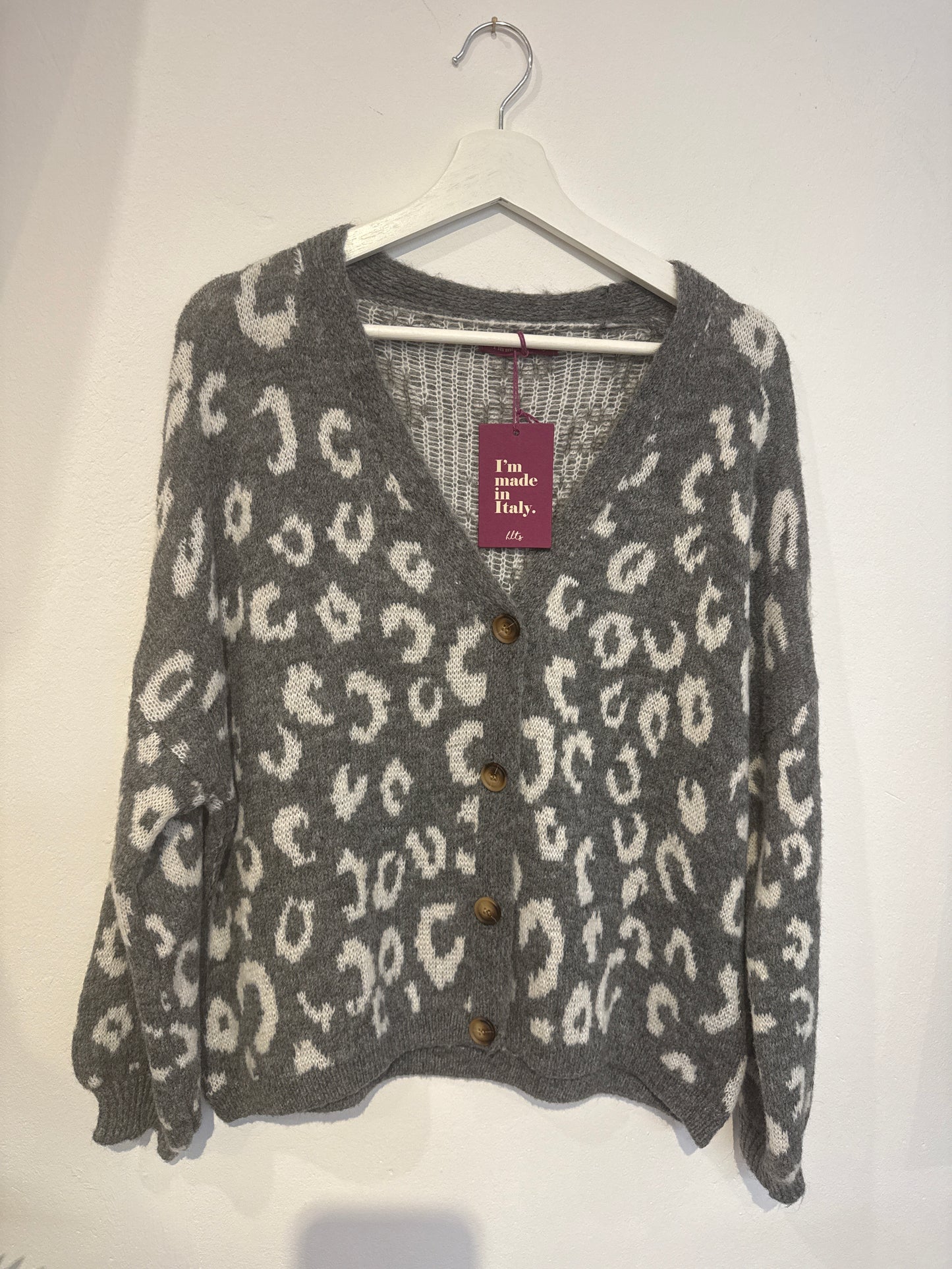 Cardigan „Leo Grau“