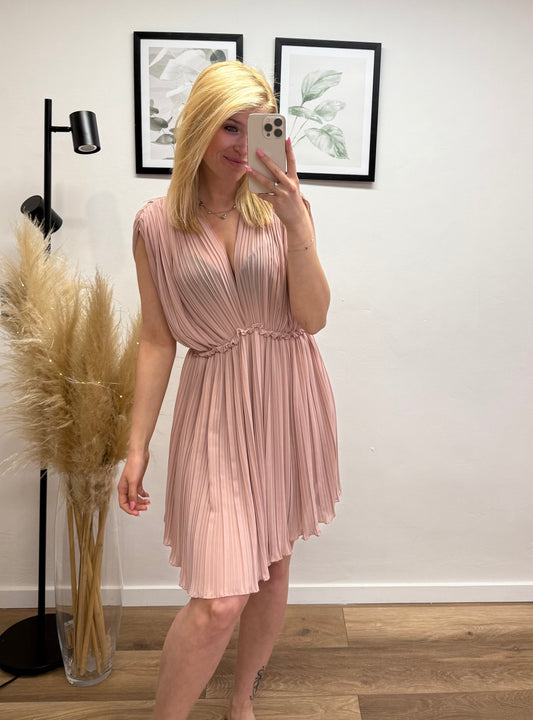 Plisseekleid ,,Lou“ verschiedene Farben