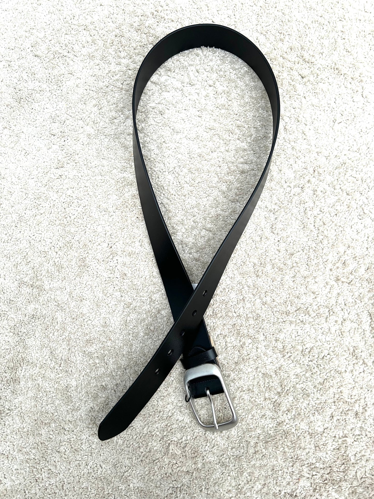 Ledergürtel ,,Lederlux“ Schwarz