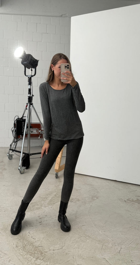 Basic Shirt „grau“
