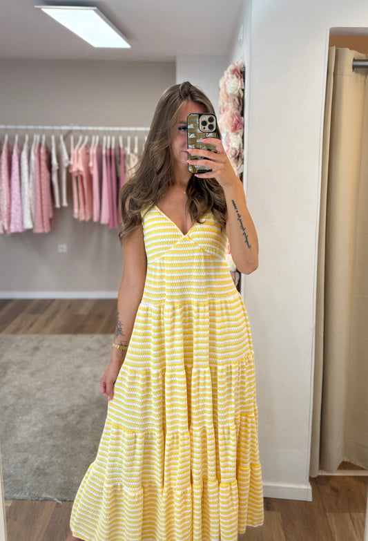 Kleid „Basic yellow“