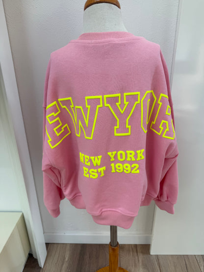 Sweater NY „Pink“