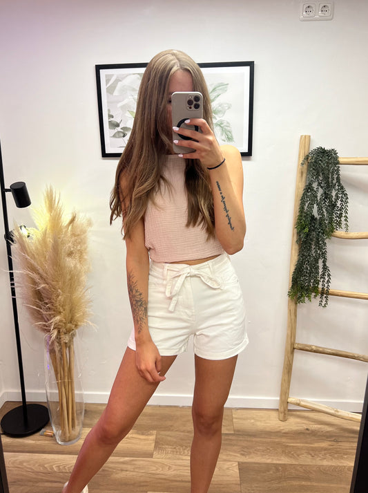 Short Jeansshort „White“