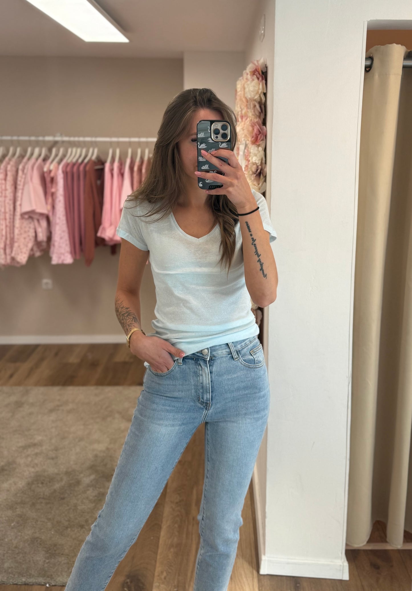 Basic Shirt „Blue“