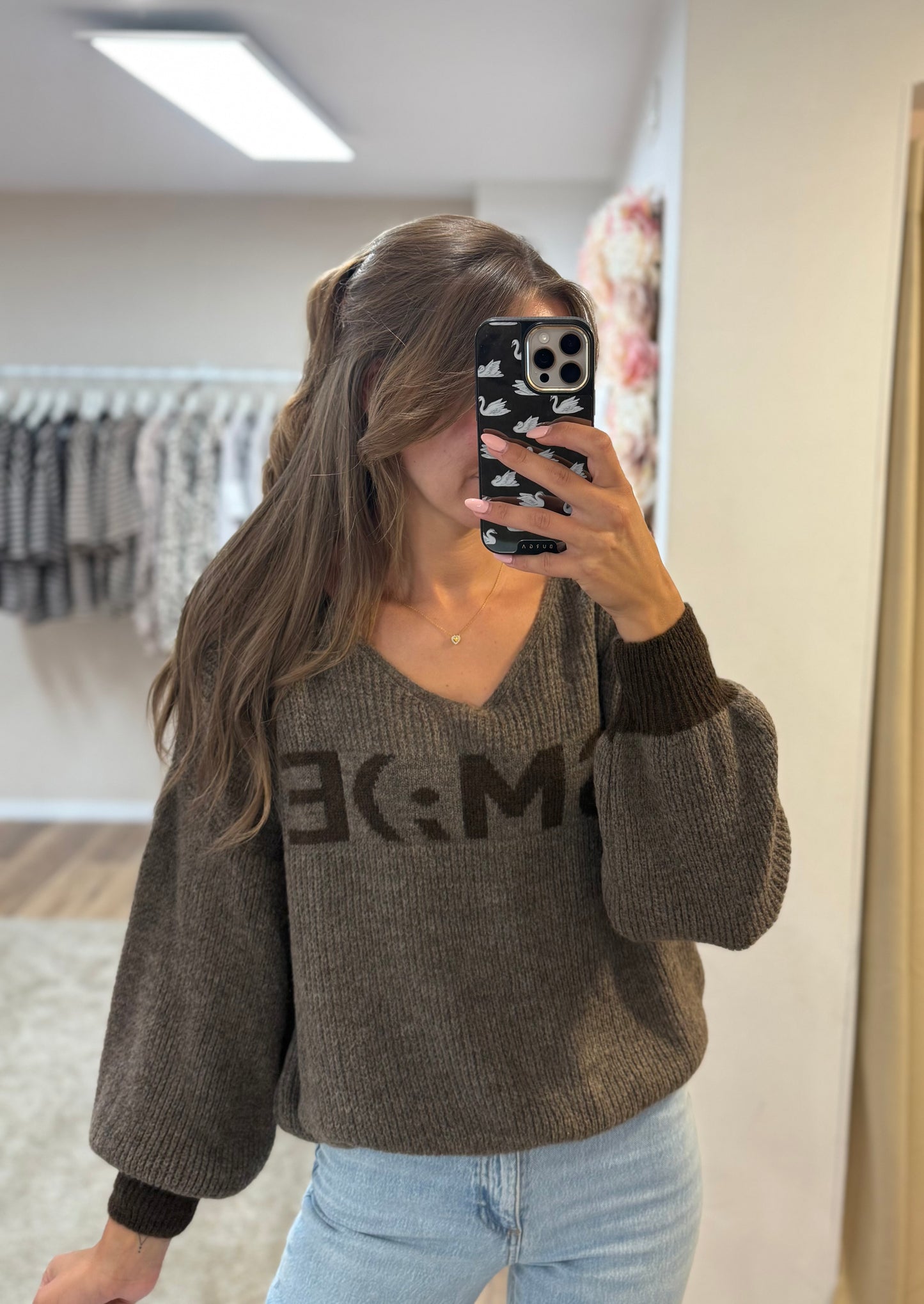 Pullover Smile Brown