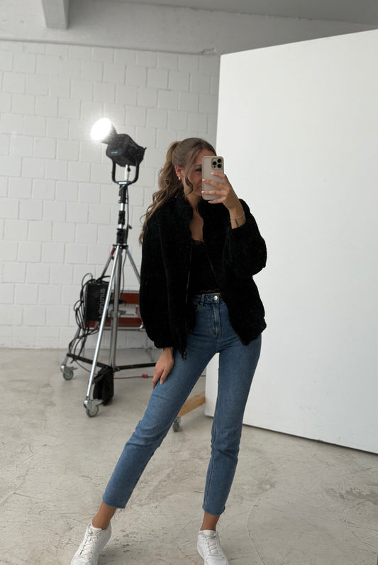 Teddy Jacke „Black“
