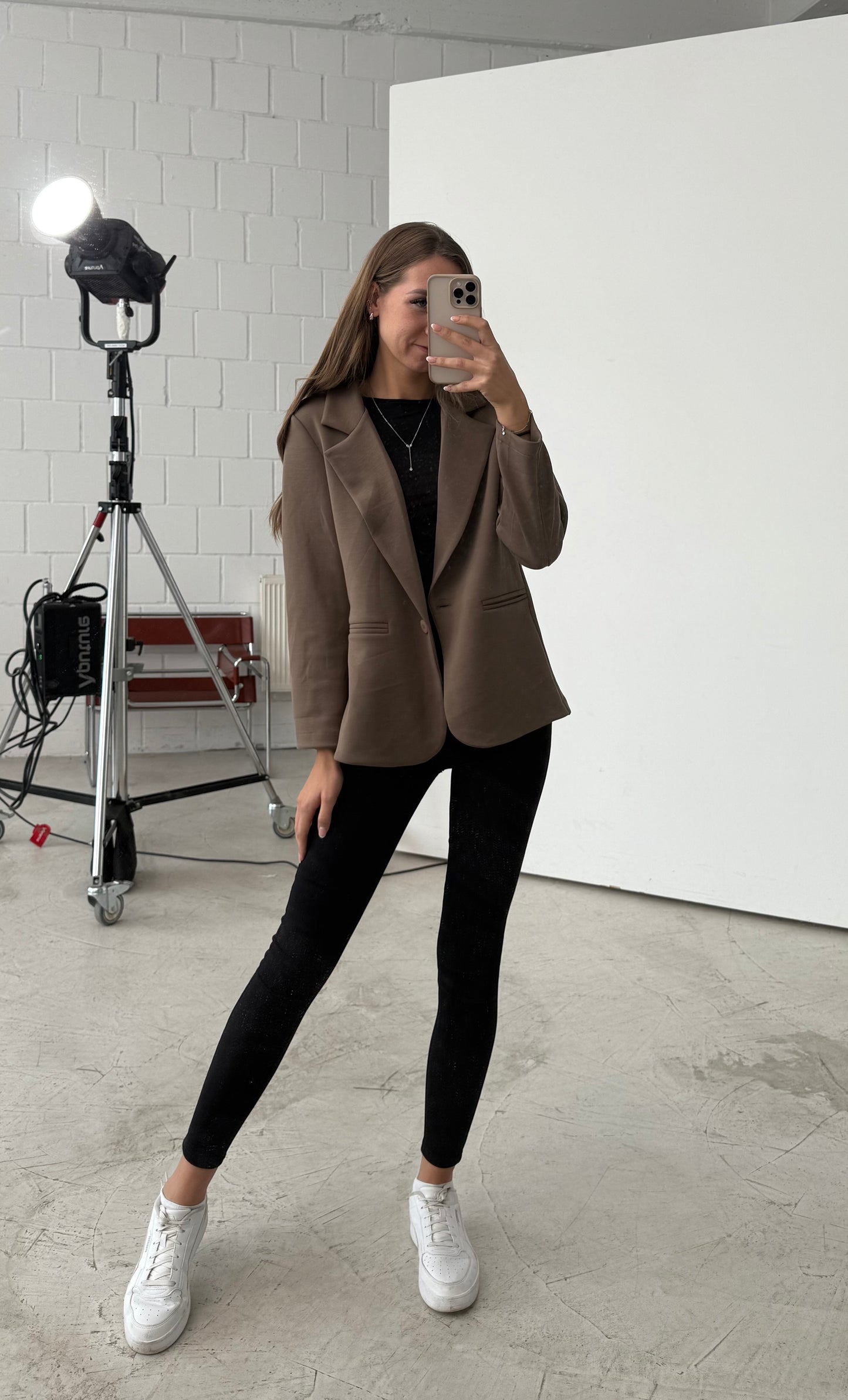Blazer „leicht“ braun