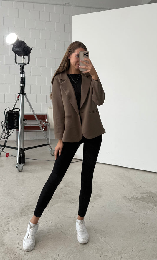 Blazer „leicht“ braun