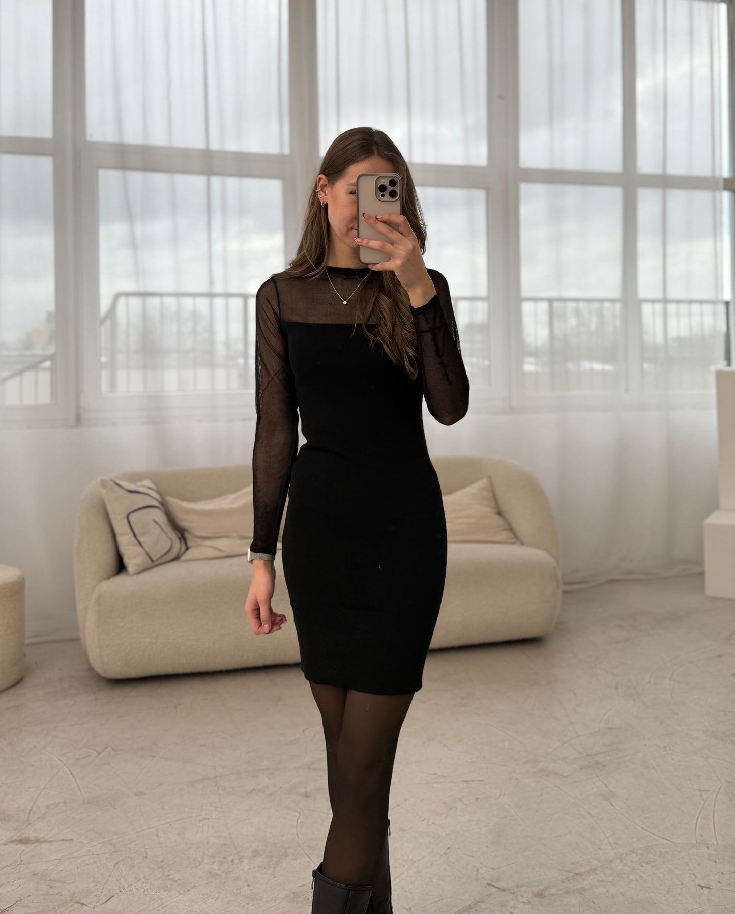Kleid „All Black“