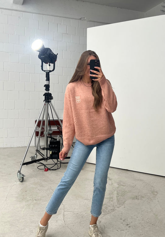 Pullover „Love“ Rosa