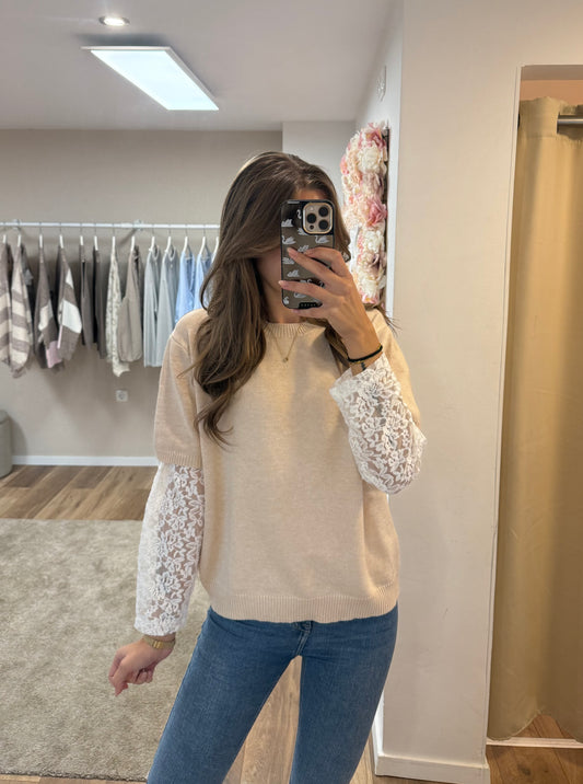 Spitzen Pullover „Amelie“