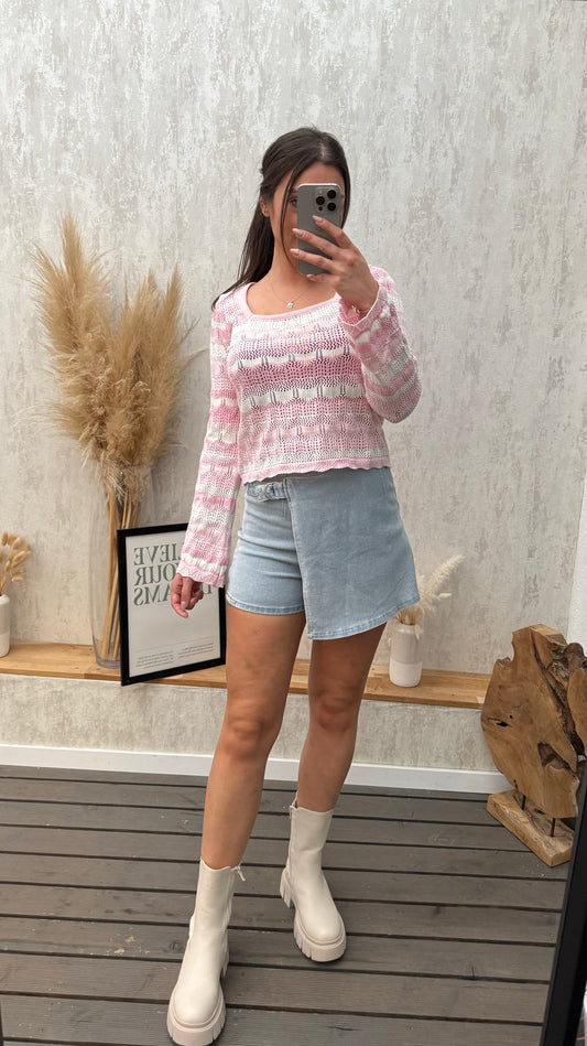 Leichter Strickpullover ,,Strickwunder“