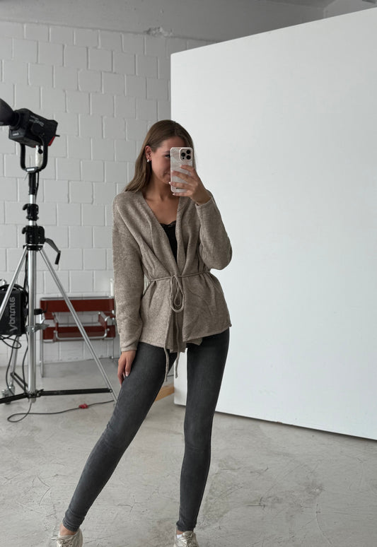Cardigan „cozy Sweet“ braun