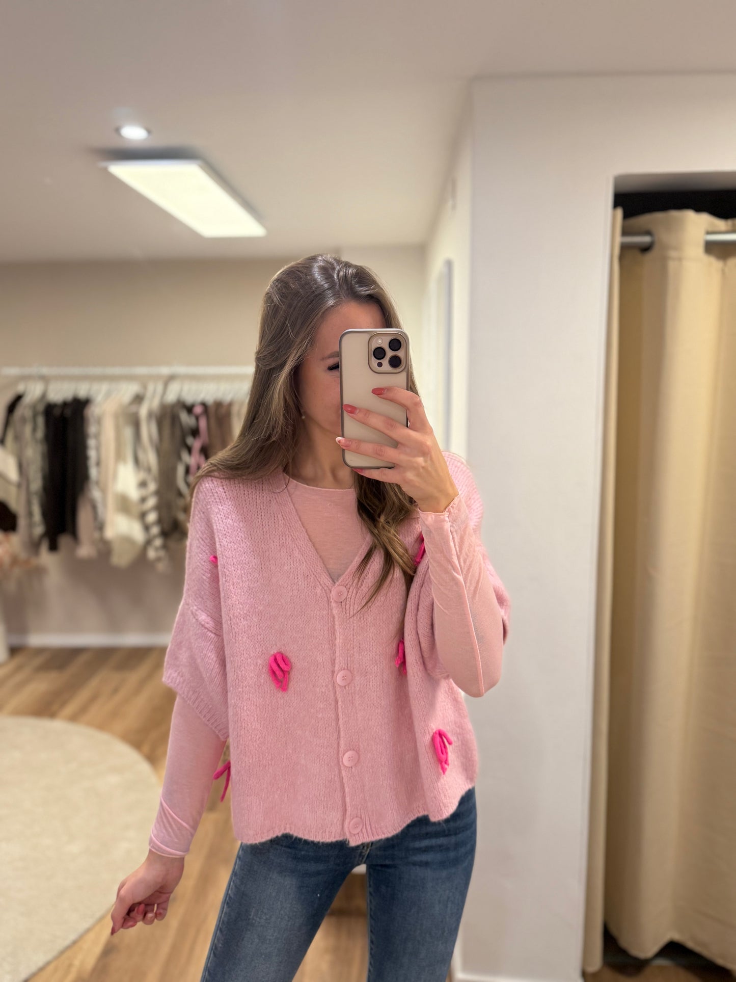 Strickbluse „ Schleife“