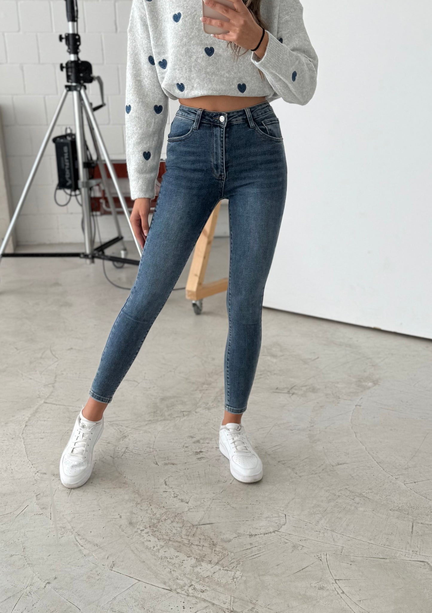 Skinny Jeans „Blue“