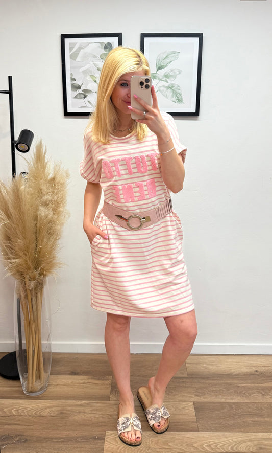 T-Shirt Kleid ,,Bene“ verschiedene Farben