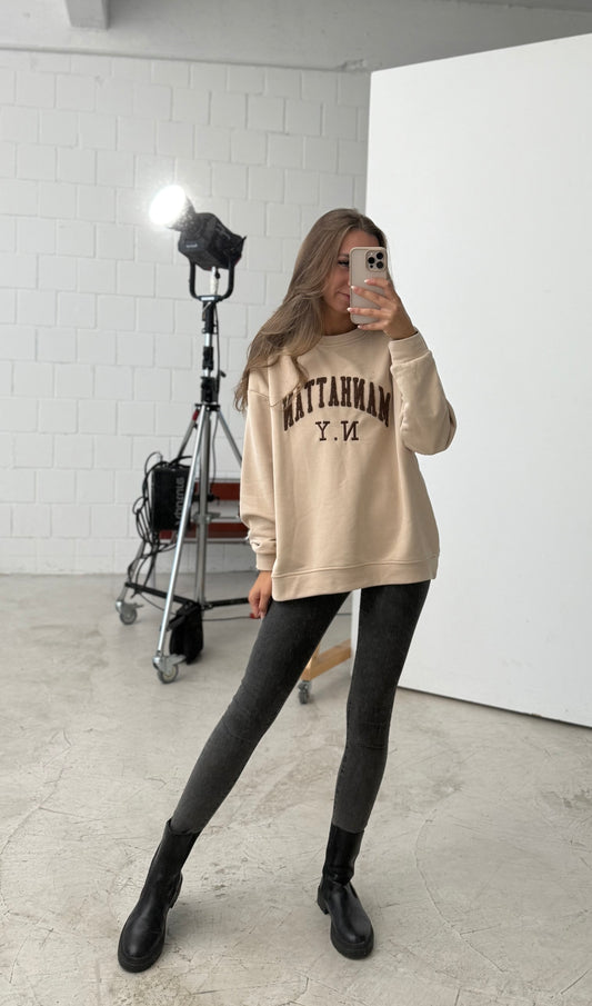 Sweater „Manhattan“ beige