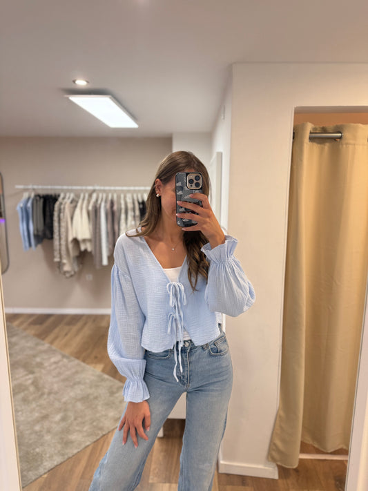 Sky Muse Blouse