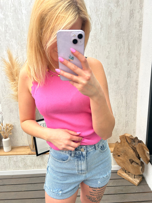 Jeans Shorts hellblau